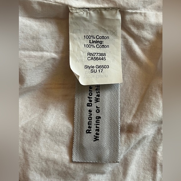 Madewell Rose Stripe Cold-Shoulder Dress Small *EUC* - Picture 8 of 8